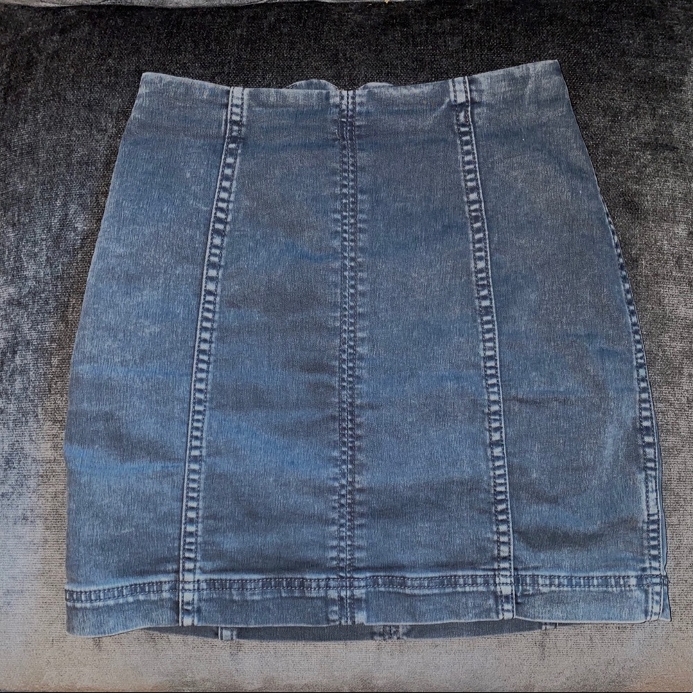 Free People Jean skirt- Modern Femme